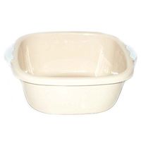 Plastic Basin Almond, Case of 24
