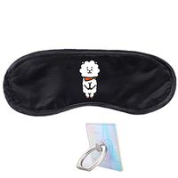PINGJING Kpop BTS Bangtan Boys Sleeping Mask Sleep Shade Eye Mask (RJ)