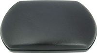 The Aftermarket Group Wheelchair Legrest Pad, Black Base, Black Upholstered, 6" W x 9-1/2" L, TAG375258