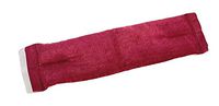 Microwavable Heating Pad, Cotton Velour, 100% Natural, Rice Filling, Handcrafted in The USA, Arthritis, Neck, Shoulder and Back Pain, 19 X 5 (Burgundy Velour)