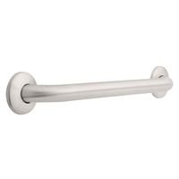Franklin Brass 5718 1-1/4-Inch x 18-Inch Concealed Mount Safety Bath and Shower Grab Bar, Stainless Steel