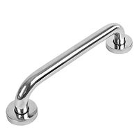 Bathroom Safety - Handrails Shower Handle Grab Bar Bathtub Safety Straight Silver Bathroom Stainless Steel Anti Slip - Hallway Brushed Toilets Showers Blue With Polished Exterior Toilet Anch