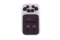 3.5MM Jack Wired Metal in Ear Earphone， Super Heavy Bass Stereo Music Earbuds，Sport Headset with Mic and Volume Control for Smart Phones Music Player