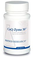 Biotics Research Coq-Zyme 30™ – 30 mg of emulsified coenzyme Q10 (CoQ10). Supplies Superoxide dismutase and catalase, Two Important antioxidants.