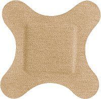 Coverlet Adhesive Dressing 3"X 3" 4-Wing 50/Bx