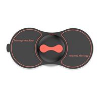 Shoulder Neck Muscle TENS Low Frequency Pain Therapy Magic Mini Sticker Massager (Black)