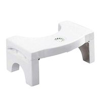 Kwerb Folding Multi-Function Toilet Stool Portable Step for Home Bathroom