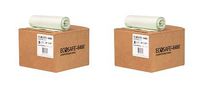EcoSafe-6400 HB3039-8 Compostable Bag, Certified Compostable, 30-Gallon, Green (Pack of 135) (2)