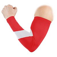 Dive Flags Unisex 2Pcs Arm Protection Sleeve UV Sun Guard Tattoo Compression Sleeves for Outdoor/Basketball/Football/Cycling/Running/Farm/Work