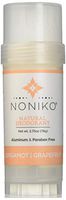 NONIKO Bergamot Grapefruit Deodorant, 0.02 Pound