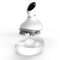 3d Electric Head Massager, Scalp Massager, Relieve Insomnia and Hair Loss, Rechargeable Ipx7 Waterproof Portable Handheld Massager, Face/hand/neck/foot and Body Pain Relief