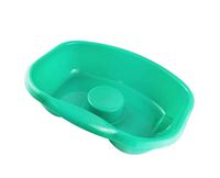 LMM@ Wash Basin Nursing Bed Household Child Pregnant Woman Old Man Shampoo Artifact Gift Supine Pillow Type Shampoo Sky Blue (Color : Grass Green)