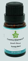 Pure Aromatherapy Essential Oil Pure, Natural Breathe Easy Synergy from Eucalyptus, Peppermint, Rosemary and Lavender - Helps Relief Sinus, Colds, Allergy, Flu, Cough and Con (0.33 fl oz)