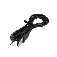 PPW USB Charing Cable for Mini Massager,Compatible with Power Bank, Android Plug, Laptop,Portable, Compact Black