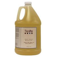 Sweet Almond Massage Oil by TheraPro - Sweet Almond Oil Infused with Vitamins A, B1, B2, B6 & E - Naturally Combats Dry, Itchy Skin & Inflammation - Excellent Light Massage Oil - 1 Gallon