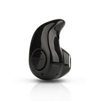 TEMO Ultra Mini Wireless Invisible Bluetooth 4.0 In ear Music Earphone Earbud Headset Headphone with Microphone for iPhone, Samsung, LG, iPad, HTC and most Smartphone (Black)
