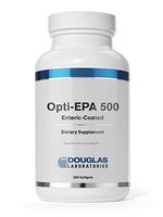 Douglas Laboratories - Opti-EPA 500 - Enteric-Coated to Support Brain, Eyes, Pregnancy and Cardiovascular Health - 250 Softgels