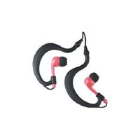Uwater Triple-Axis 100% Waterproof Action Stereo Earphones-Black/Blue