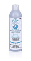 PowerGLOW Stainless Steel Polish & Cleaner Water-Based - 17.5 Ounce Aerosol, Case of 12