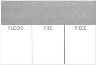 EcoBox Color Coded Mover's Labels 3 x 2 Inches (E-3962-Grey)