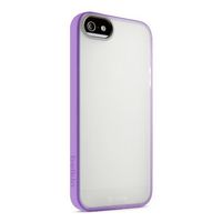 Belkin Grip Candy Sheer Case/Cover for iPhone 5 / 5S and iPhone SE (Clear/Purple)