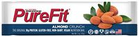 PureFit Almond Crunch Premium Nutrition Bars, 15 Count | 18G Protein, Performance Enhancement & Energy Bar – Gluten Free, Dairy Free, Low Carb, Vegan| 1.99/bar