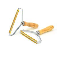 Portable Lint Remover for Clothes 2 Pack，Reusable Travel Lint Roller for Pet Hair in Cloths and Furniture ，Clothes Fuzz Shaver，Simple Sweater Lint Brush Scratch Cut.