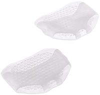 Metatarsal Pads Ball of Foot Cushions Soft Gel Ball of Foot Pads Mortons Neuroma Callus Metatarsal Foot Pain Relief Bunion Forefoot Cushioning Relief Women and Men - White