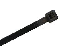 Heavy Duty UV Black Cable Ties, 250Lbs Test (100, 19"Long)