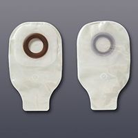 503238 - 1-Piece Drainable Pouch with Precut 7/8 Barrier Opening, Pouch Size 1-1/4 with Karaya