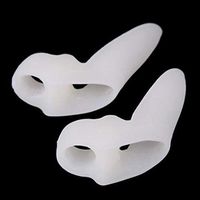 YAMEIJIA 2Pcs Pedicure Concealer for Toes Gel Pedicure Stretchers Bunion Protector Straightener Bunion Corrector Foot Care Hallux Valgus