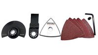 Ridgid Jobmax Multi-Tool Blade And Sanding Attachment Set