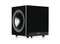 Monitor Audio Radius 380 8-Inch Powered Subwoofer (High Gloss Black)