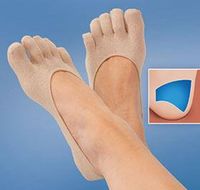 Therapeutic Invisible GEL TOE SOCKS