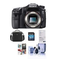Sony Alpha 77 Mark II Translucent Mirror DSLR Camera Bundle. Value Kit with Acc