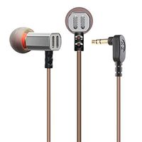 KZ ED9 Heavy Bass Hifi Dj Stereo Earplug Noise Isolating Hifi Earphone with Microphone (silver with microphone)