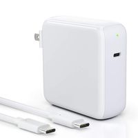 87W USB-C Charger for MacBook Pro 15/13 inch, ZeaLife USB-C PD Wall Charger Power Adapter for Thunderbolt Charger Port MacBook Retina 12 inch, MacBook Air Retina 13 inch, Yoga 730 910 and More