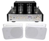 Rockville BluTube Tube Amplifier/Home Theater Bluetooth Receiver+6.5" Speakers