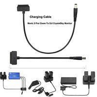 Rucan for DJI Mavic 2 to CrystalSky Monitor 5.5/7.85inAdapter Charger Charging Cable