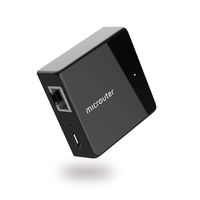 microuter-N300, Nano Travel Router, OpenWrt Pre-Installed, Repeater Bridge, AP, Extender, 300Mbps, One Ethernet Port