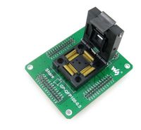 GP-QFP100-0.5 MCU IC Test Socket Programming Adapter for IC51-1004-809 QFP100 TQFP100 LQFP100 Pitch 0.5 Yamaichi @XYG