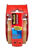 Scotch Heavy Duty Shipping Packaging Tape, 2 x 800 - Tan - 3 Count