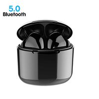Wireless Bluetooth Headphones, True Wireless Headphones Bluetooth 5.0 TWS Earphones Mini Headsets 4H Playtime with Mic and Portable Charging Case Compatible with iPhone iPad Android Phones