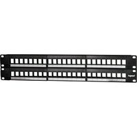 Legrand - On-Q WP48RM 48-Port Blank Keystone Patch Panel