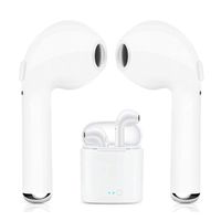 [Upgraded Version] Bluetooth Headphones Wireless Earbuds, TWS Mini Earphones in-Ear Stereo Sound Noise Cancelling 2 Built-in Mic Earphones Charging Case Compatible All Bluetooth Devices