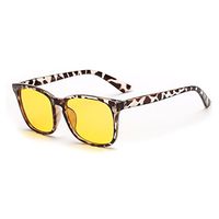 Cyxus Blue Light Filter Anti Eyestrain Computer Glasses, Reading Eyewear, Leopard Print Frame