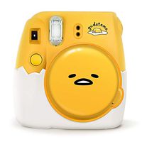 Fujifilm Instax Camera Mini 9 Instant Camera Gudetama Automatic Instant Film Photo Camera Lazy Eggs(Global Limited Edition) Unique Silicone Lens Protection Cap and Silicone Eggshell Base
