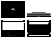 Special Black Leather Skin decals stickers Cover guard For Dell Inspiron 7460 i7460 14"