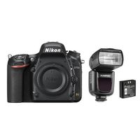 Nikon D750 DSLR Body - Bundle with Flashpoint Zoom Li-on R2 TTL On-Camera Flash Speedlight