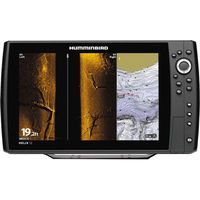 Humminbird 410380-1 Helix 12 Chirp Mega Si GPS G2N Fishing Charts & Maps